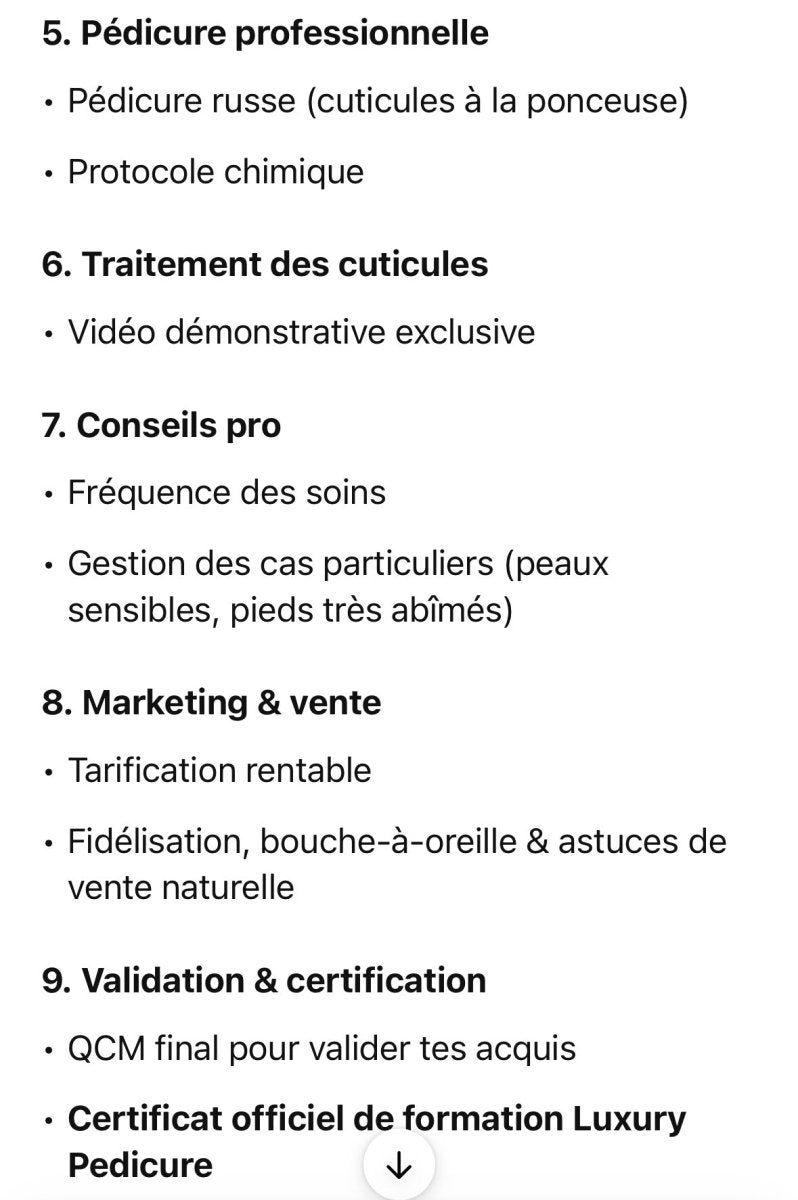 Luxury Pedicure - Naia Nails Formations