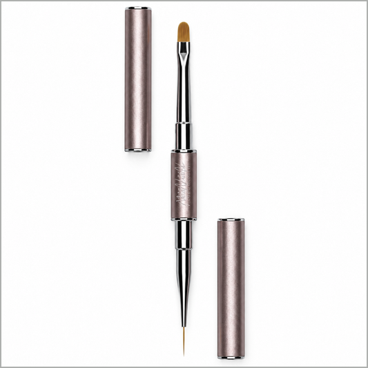 Pinceau Double Embout – Gel & Nail Art