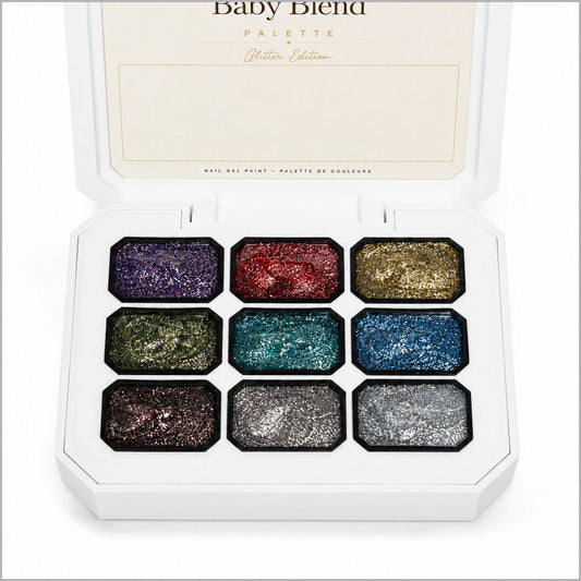 Baby Blend Palette – Glitter Edition