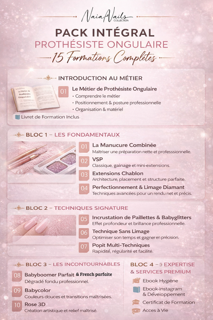 Pack Intégral 15 Formations + Bon achat de 99€ OFFERT