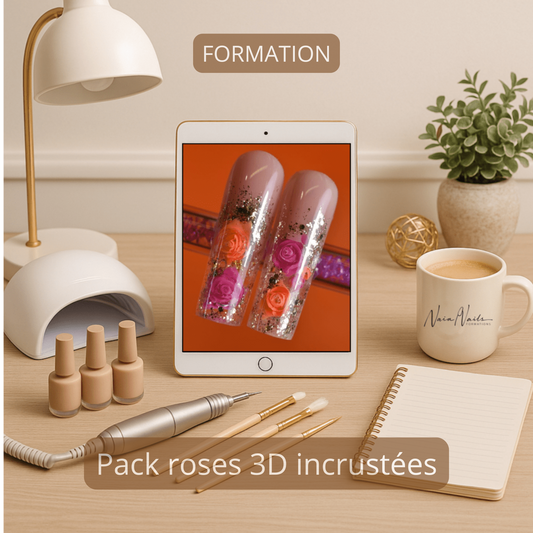 Pack Formations roses : En gelée et 3D