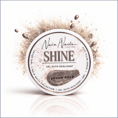 Shine Gel – Brown Gold (30g)