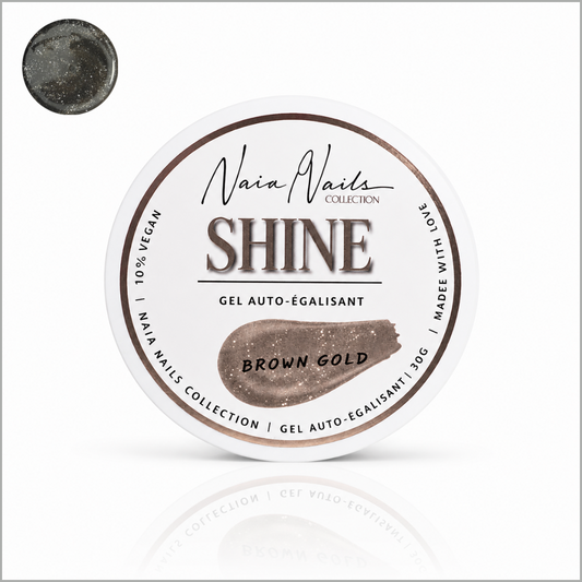 Shine Gel – Brown Gold (30g)