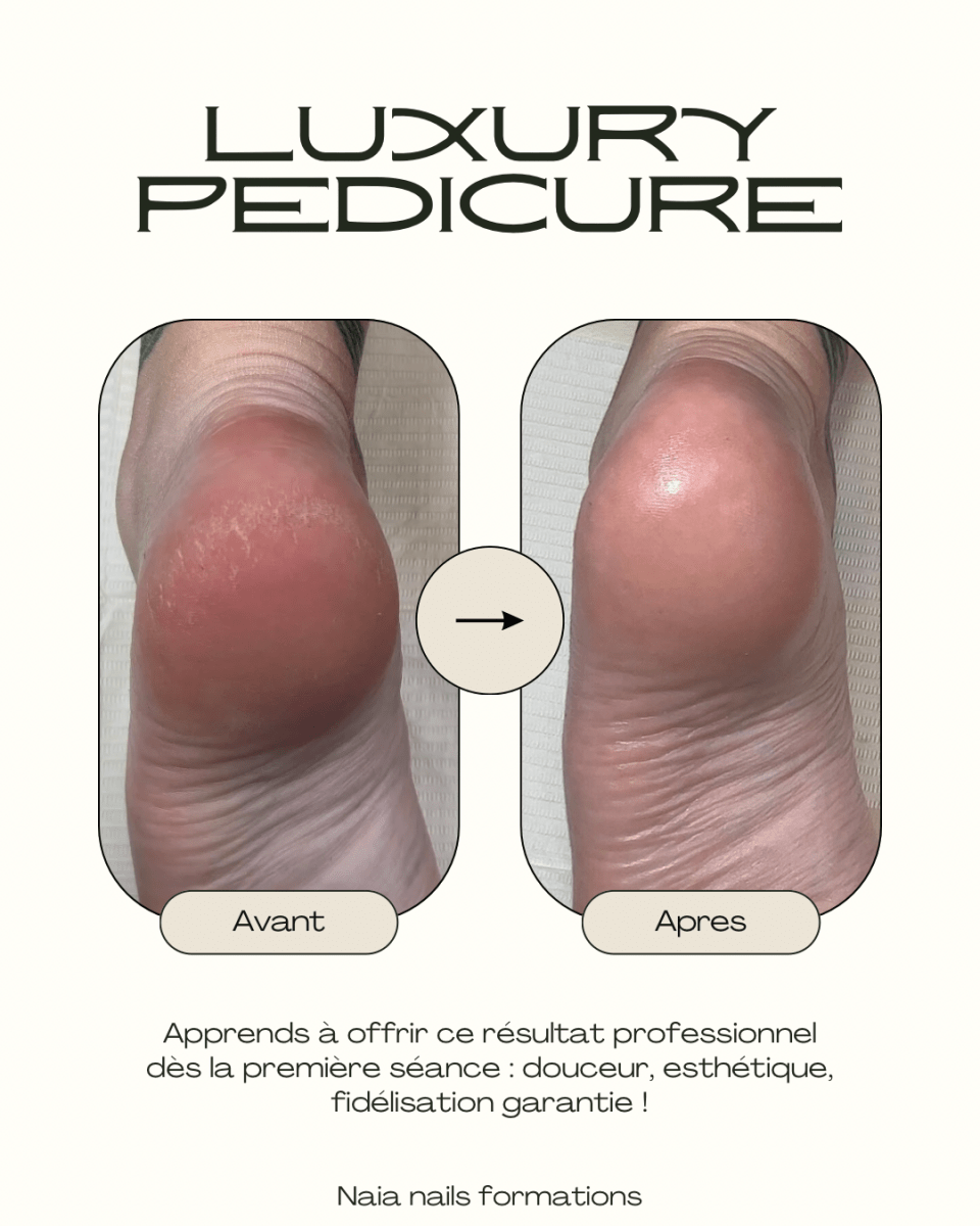 Luxury Pedicure - Naia Nails Formations
