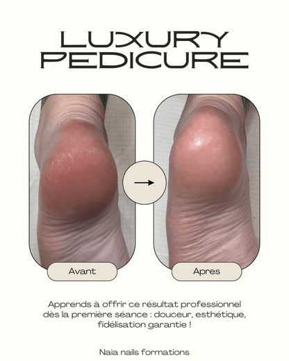 Luxury Pedicure - Naia Nails Formations