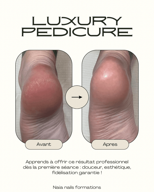 Luxury Pedicure - Naia Nails Formations