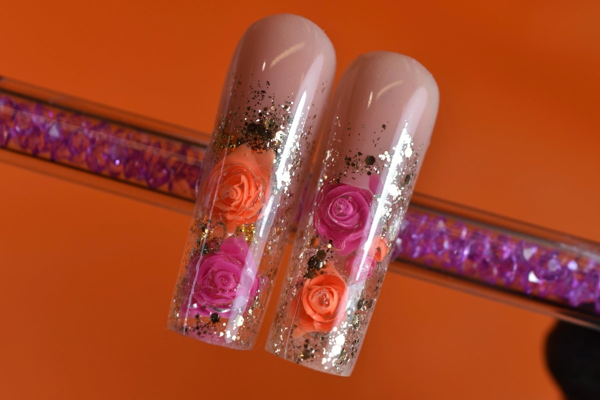 Pack Formations roses : En gelée et 3D - Naia Nails Formations